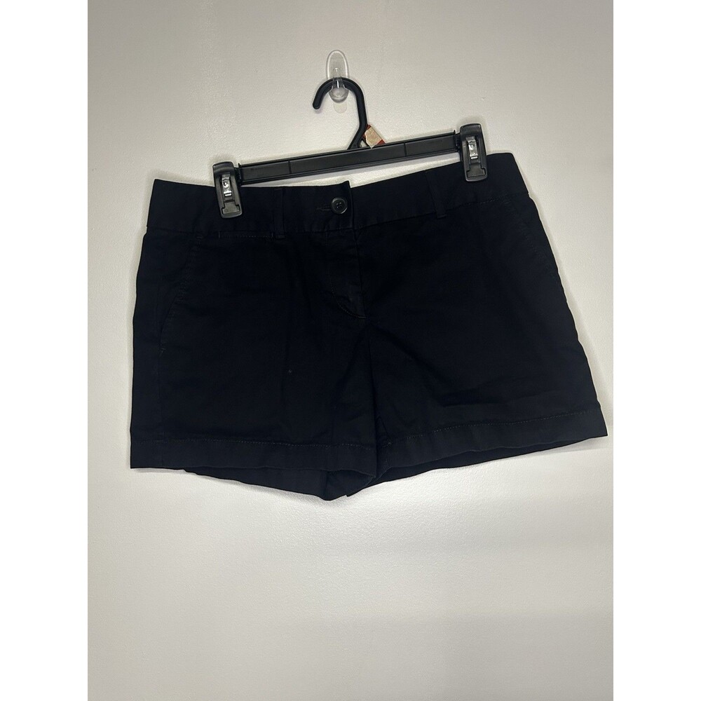 Ann Taylor LOFT Riviera Shorts Women’s Size 4 Black Chino Shorts Pockets Summer